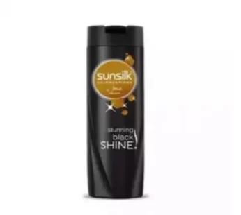 Sunsilk Shampoo Stunning Black Shine –  সানসিল্ক শ্যাম্পু অত্যাশ্চর্য কালো চকচকে -180 ml