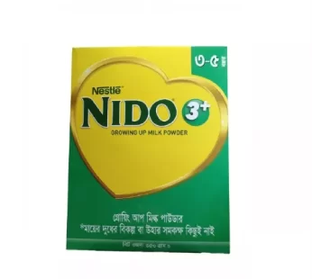 Nestlé Nido 3+ Growing Up Milk Powder–  নেসলে নিডো 3+ গ্রোয়িং আপ মিল্ক পাউডার–350 gm