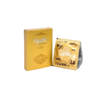 AMORE GOLD 3 P CONDOM- গোল্ড  কনডম -3 পিস