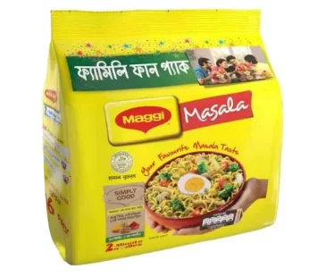 Nestle Maggi 2-Minute Masala Noodles – নেসলে ম্যাগি 2 মিনিটের নুডলস – 16 pcs