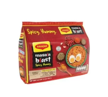 Nestle Maggi Masala Blast Noodles –  নেসলে ম্যাগি মাসালা ব্লাস্ট নুডলস -8 pc