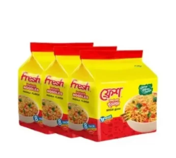 Fresh Instant Noodles – ফ্রেশ ইনস্ট্যান্ট নুডলস ৮ পিস –496 gm