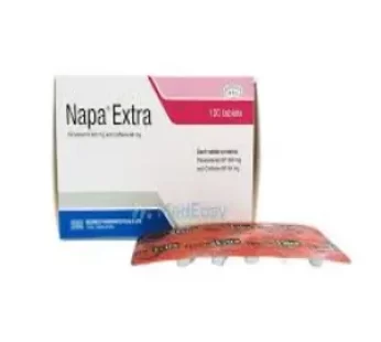 Napa Extra Tablet 500mg+65mg – নাপা এক্সট্রা ট্যাবলেট – 12 pice