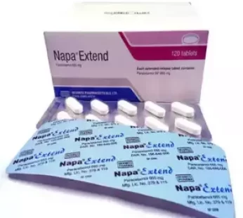 Napa Extend Tablet 665mg – নাপা এক্সটেন্ড ট্যাবলেট – 12 piece