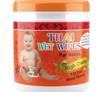 Thai Wet Wipes ভেজা টিস্যু ( বড় ) – Orange-Pink-Yellow-170Pcs